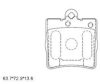 ASIMCO KD7740 Brake Pad Set, disc brake